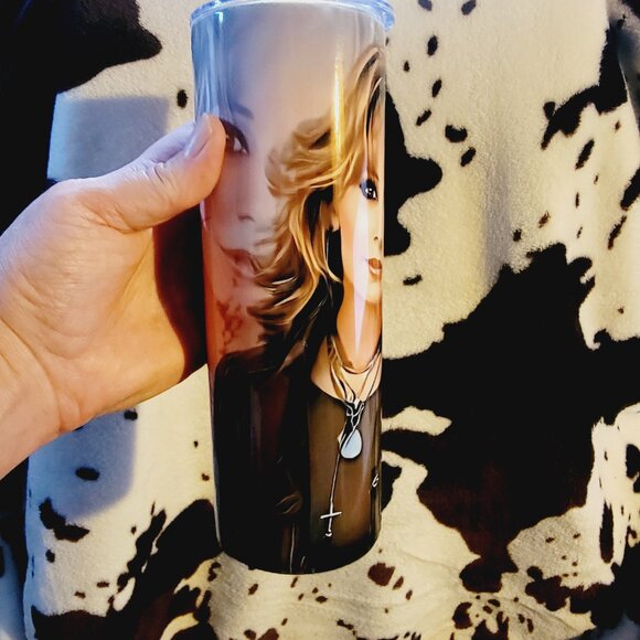 Reba McEntire 20oz Skinny Tumbler Insulated Cup - Picture 16 of 16